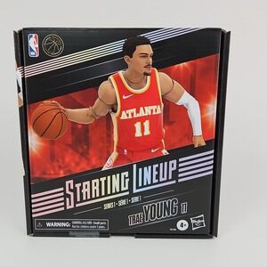 Starting Lineup 2022 Trae Young Atlanta Hawks NBA series 1 New